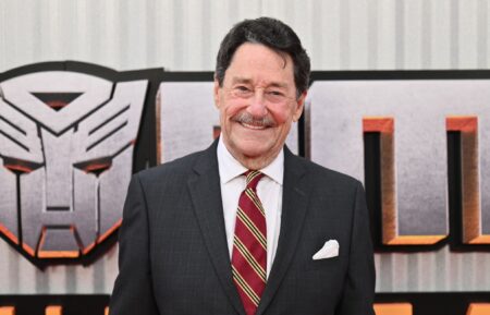 Canadian actor Peter Cullen arrives for Paramount's "Transformers: Rise Of The Beasts" premiere in New York City on June 5, 2023.
