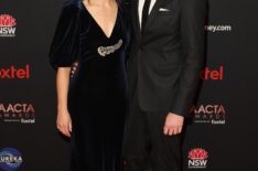 SYDNEY, AUSTRALIA - DECEMBER 04: Philippa Northeast and Sam Reid attend the 2019 AACTA Awards Presented by Foxtel at The Star on December 04, 2019 in Sydney, Australia.