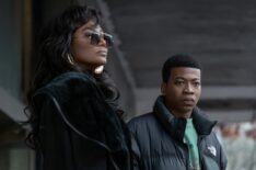 Patina Miller and Mekai Curtis in the 'Power Book III: Raising Kanan' series finale