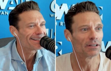Ryan Seacrest on his Radio Show, saying who he likes to hang out with