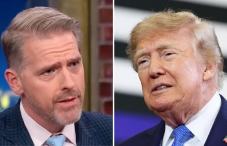 Scott Jennings and Donald Trump