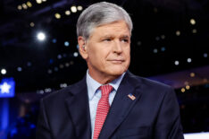 Sean Hannity reports from the 2024 Republican National Convention at the Fiserv Forum on July 15, 2024, in Milwaukee, Wisconsin