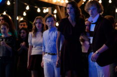 Igby Rigney as Bret, Kaia Gerber as Susan Reynolds, Graham Campbell as Thom Wright in 'The Shards'