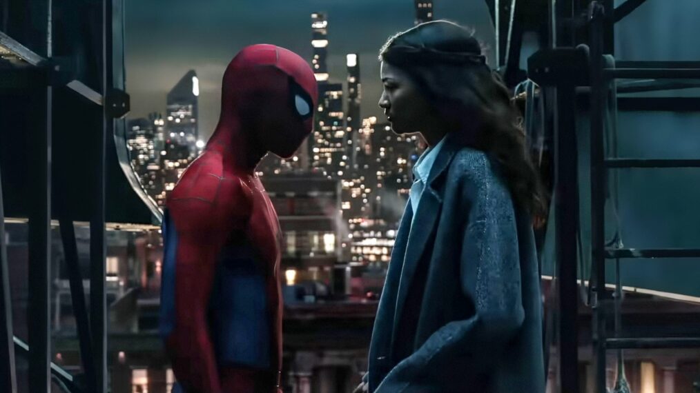 Tom Holland and Zendaya in 'Spider-Man: Brand New Day'