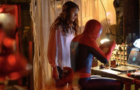 Zendaya and Tom Holland in 'Spider-Man: Brand New Day'