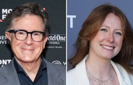 Stephen Colbert and daughter Madeleine