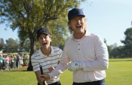Peter Dager and Owen Wilson in 'Stick' Season 2