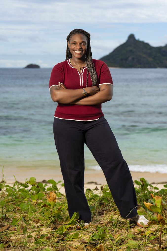 Survivor 51 contestant Sharonda Cox.