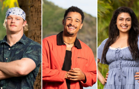 'Survivor 51' cast Brady Booker, Devin Way, and Ana Sinai