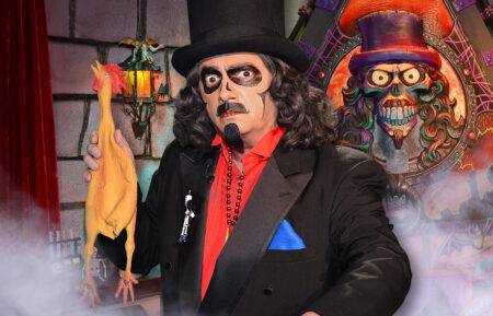 Svengoolie on set