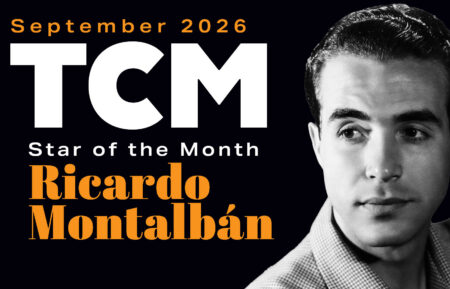 TCM Star of the month Montalbán graphic