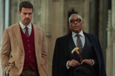 Theo James and Giancarlo Esposito in 'The Gentlemen' Season 2