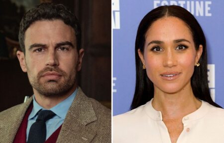 Theo James from 'The Gentlemen' and Meghan Markle
