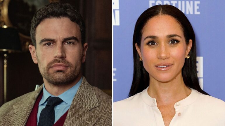 Theo James from 'The Gentlemen' and Meghan Markle