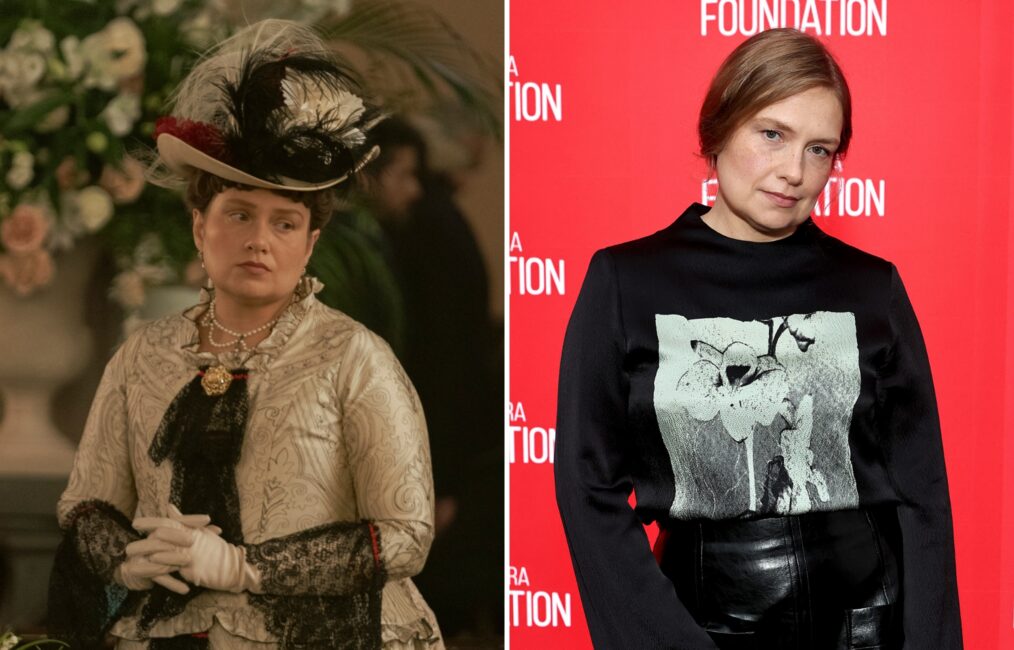 The Gilded Age stars in and out of costume: Merritt Wever