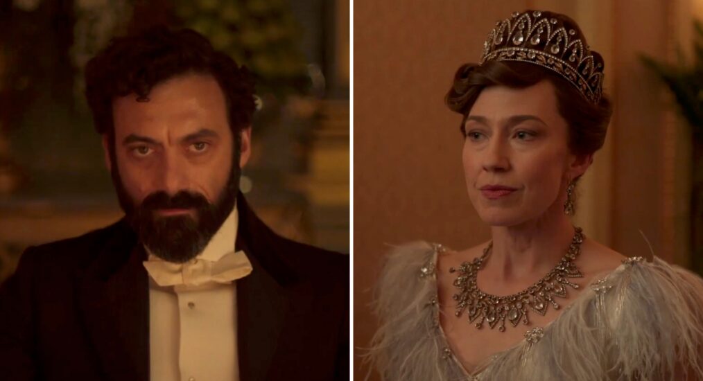 Morgan Spector and Carrie Coon in 'The Gilded Age' Season 4 teaser
