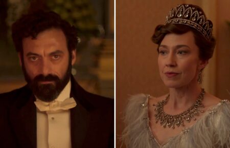Morgan Spector and Carrie Coon in 'The Gilded Age' Season 4 teaser