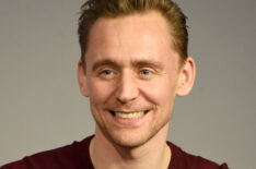 Tom Hiddleston speaks on a panel at the at the ‘Kong: Skull Island’ cast presentation at Apple Store Soho on March 6, 2017, in New York City