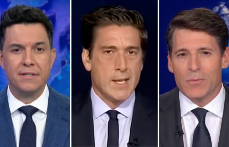 Tom Llamas, David Muir, Tony Dokoupil