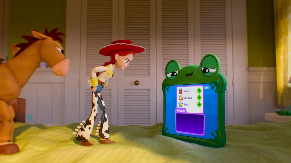 Bullseye, Jessie, and Lilypad in 'Toy Story 5'