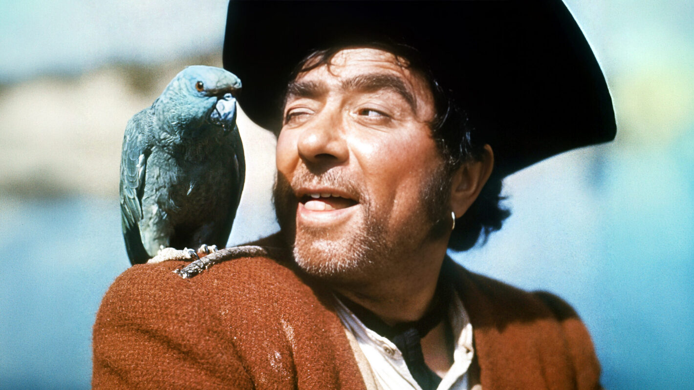 TREASURE ISLAND, Robert Newton, 1950