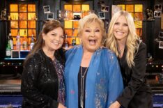 Lauralee Bell, Beth Maitland, Tricia Cast on 'The Young and the Restless' set