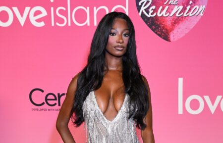 Trinity Tatum at Peacock's "Love Island USA" Season 8 Reunion held at Universal Studios Hollywood on August 09, 2026 in Los Angeles, California.