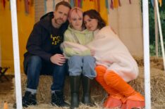 Rafe Spall, Scarlett Rayner, and Esther Smith in 'Trying' Season 5