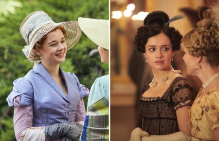 Claudia Jessie and Olivia Cooke in 'Vanity Fair'