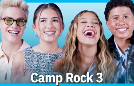 Hudson Stone, Lumi Pollack, Liamani Segura, and Casey Trotter of 'Camp Rock 3'