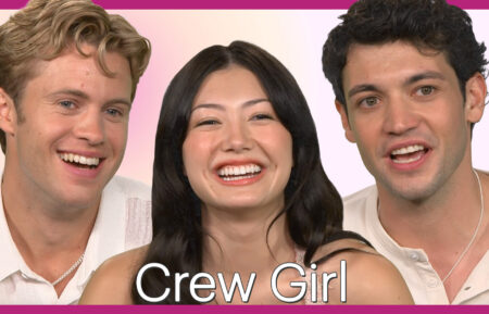 Samuel Braun, Miku Martineau, and Kyle Clark of 'Crew Girl'