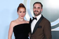 Whitney Leavitt and Conner Leavitt attend the 79th Annual Tony Awards at Radio City Music Hall on June 07, 2026 in New York City.