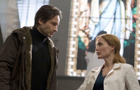 David Duchovny as Fox Mulder and Gillian Anderson as Dana Scully — 'The X-Files: I Want to Believe'
