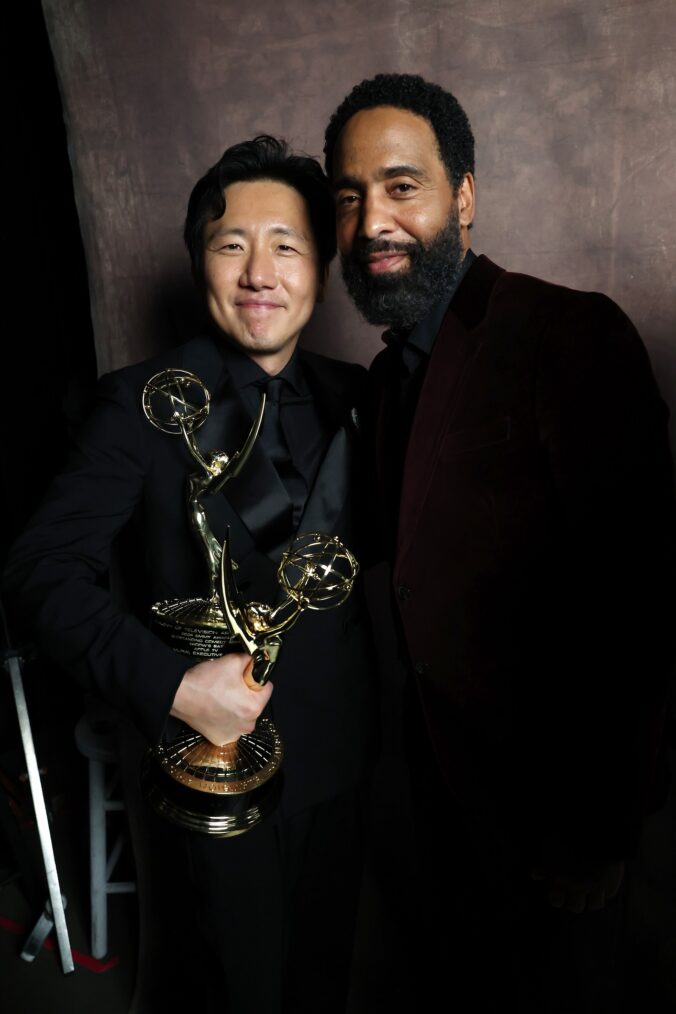 Hiro Murai & Kevin Carroll, 2026 Emmys after-parties, Apple TV