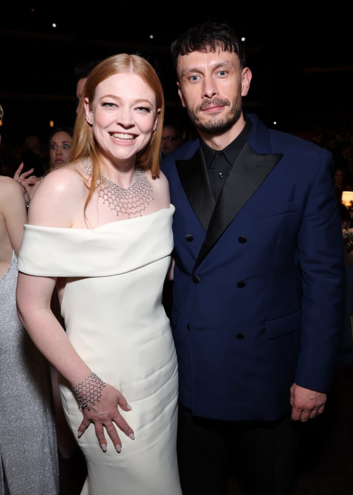 Sarah Snook and Richard Gadd attend the 78th Primetime Emmy Awards held at the Peacock Theater on September 14, 2026.