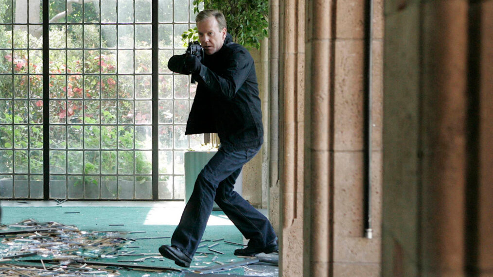 Kiefer Sutherland as Jack Bauer in ‘24’