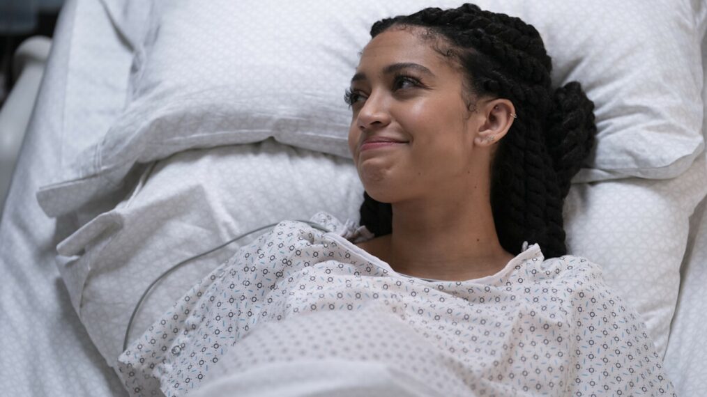 Samantha Logan as Olivia Baker in All American Season 8