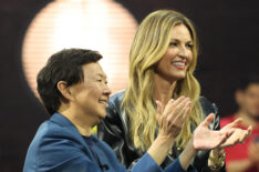 99 TO BEAT: L-R: Hosts Ken Jeong and Erin Andrews in the Season Two Premiere of 99 TO BEAT airing Wednesday, Sept. 23 (9:01-10:00 PM ET/PT) on FOX. © 2026 Fox Media LLC. CR: Justin Lynch/FOX.