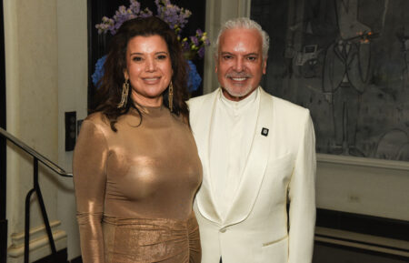 Ana Navarro, Al Cárdenas at The 78th Annual Tony Awards After Party held at The Carlyle Hotel on June 08, 2025 in New York, New York. (Photo by Steve Eichner/Variety via Getty Images)