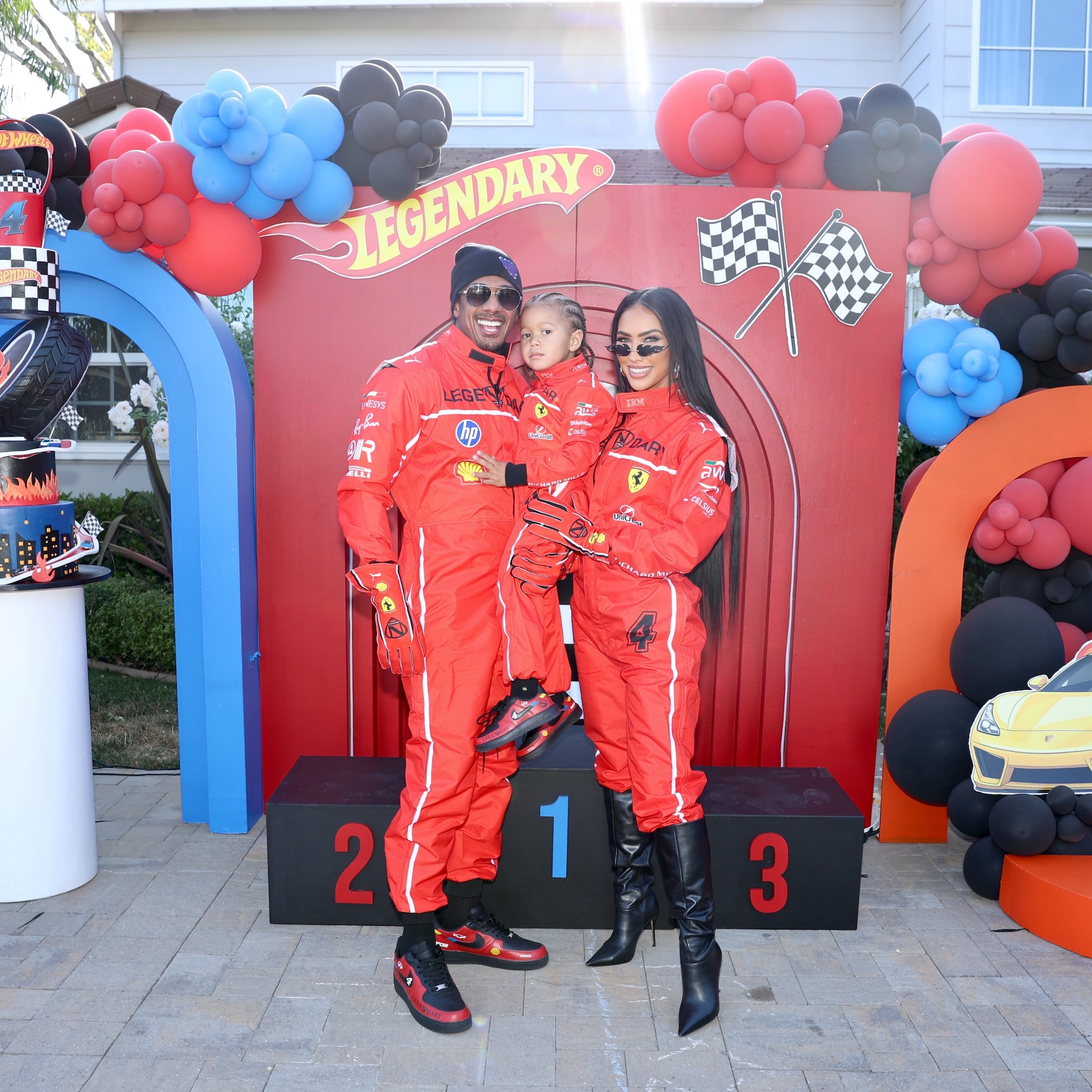 Breana Tiesi of 'Special Forces,' Nick Cannon, and son Legendary Love Cannon