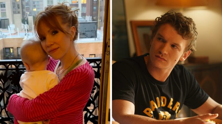 Carly Rae Jepsen and baby Ilya, Connor Storrie as Ilya in 'Heated Rivalry'