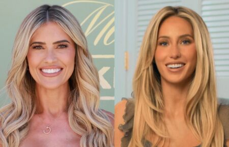Christina Haack attends HGTV's "Bachelor Mansion Takeover" event at The Bachelor Mansion on March 12, 2026 in Los Angeles, California; Alix Earle in episode 108 of 'Earle Meets World,' Netflix, September 4, 2026.