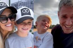 Christina Haack and son Hudson, Instagram, September 6, 2026; Ant Anstead and son Hudson, Instagram, September 6, 2026.