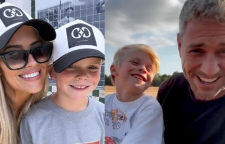 Christina Haack and son Hudson, Instagram, September 6, 2026; Ant Anstead and son Hudson, Instagram, September 6, 2026.