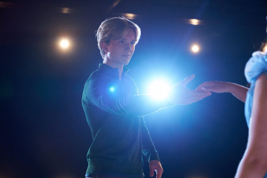 Cale Ambrozic as Brayden in 'Finding Her Edge' Season 2.