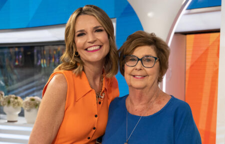 Savannah Guthrie and her mother, Nancy Guthrie, on 'Today'