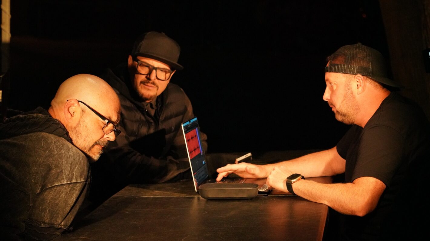 Aaron Goodwin, Zak Bagans, and Billy Tolley in 'Ghost Adventures'
