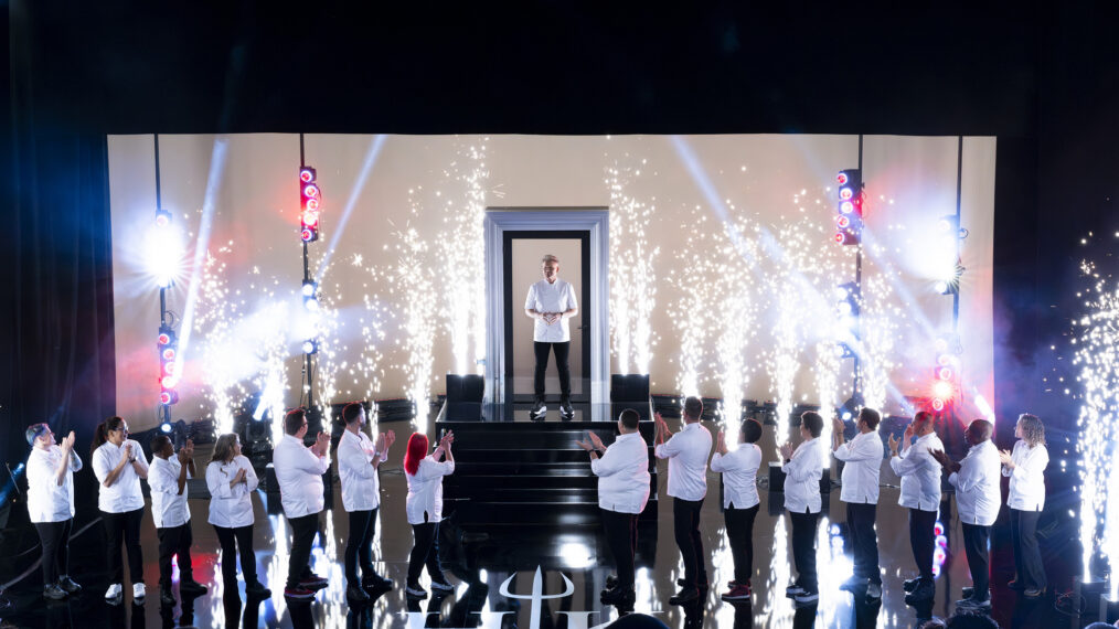 HELL'S KITCHEN: Gordon Ramsay in the "25th Premiere Party " Season 25 Premiere episode of HELL’S KITCHEN airing Thursday, Sept. 24 (8:00- 9:01PM ET/PT) on FOX. CR: Jeff Neira / FOX. ©2026 FOX Media LLC.