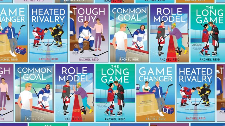 Rachel Reid's Game Changers series book covers
