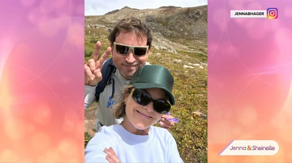 Photo of Henry Hager and Jenna Bush Hager shown on the September 8, 2026, episode of NBC's 'Today With Jenna & Sheinelle.'
